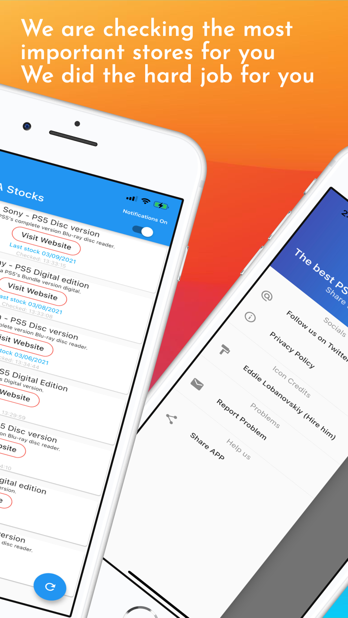 PS5 Stock Alert Notifier