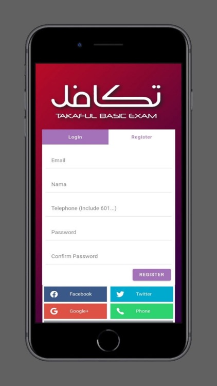 Takaful Exam App