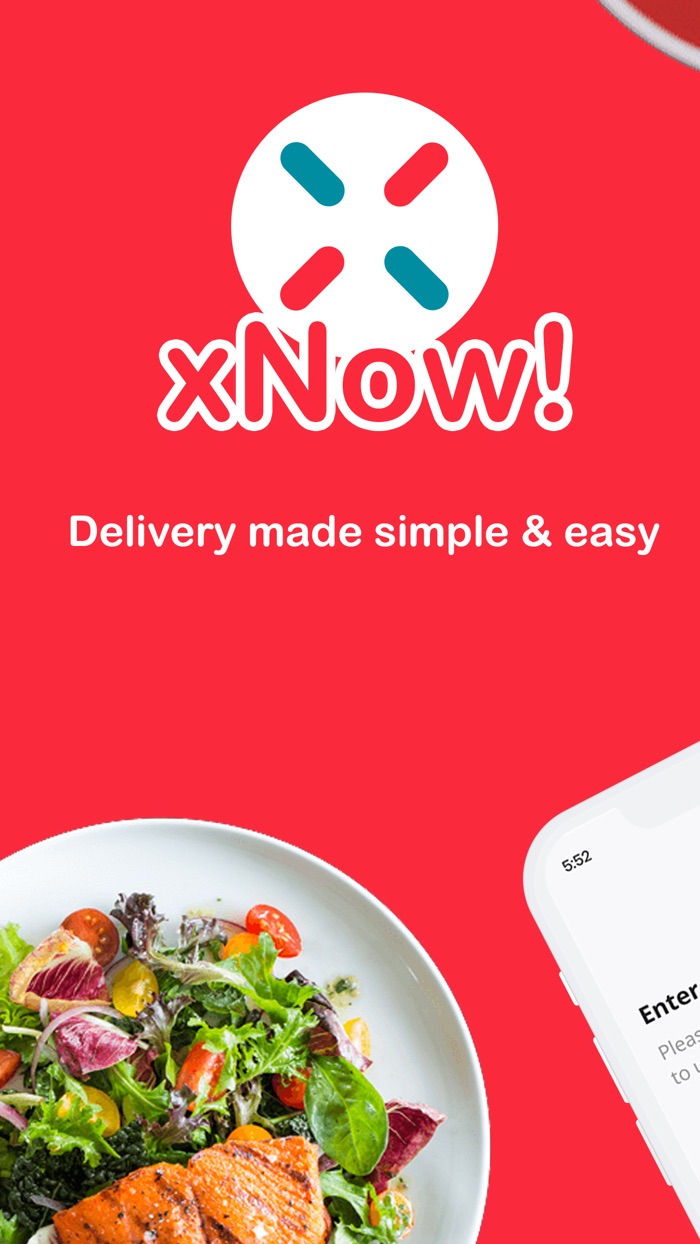 xNow - Deliver food  more