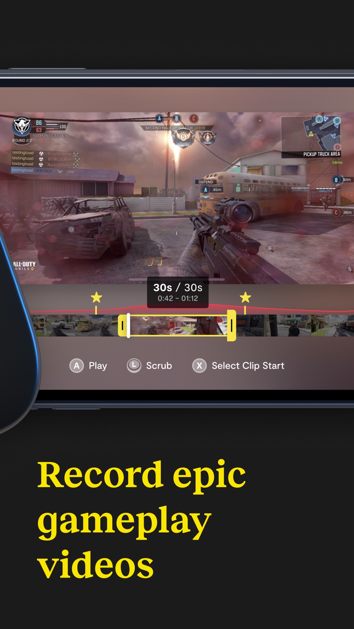 Screenshot do app Backbone — Next-Level Play