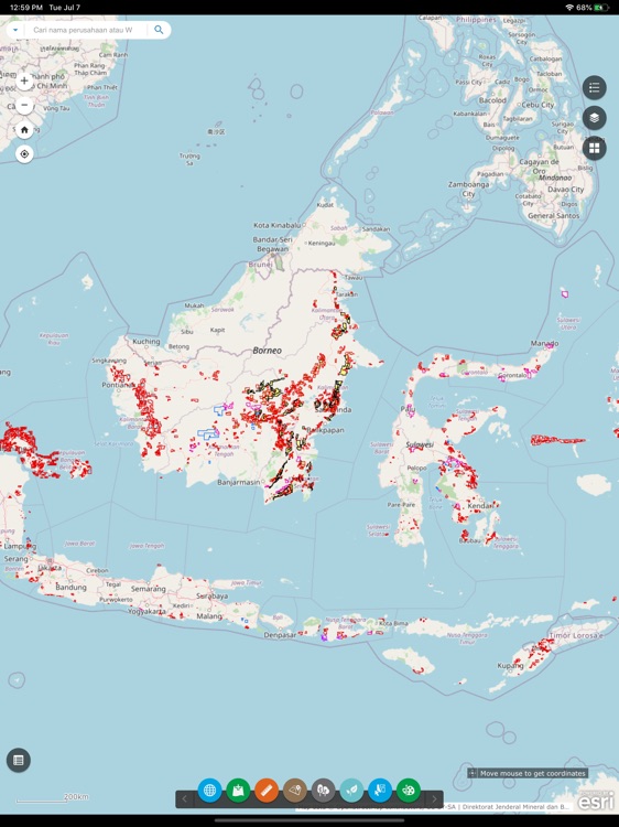 Minerba One Map Indonesia