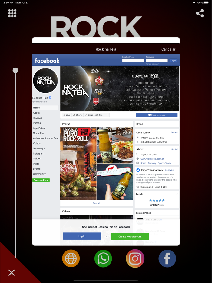 Rádio Rock Na Teia.