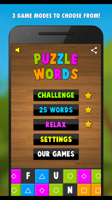 Puzzle Words PRO Screenshots