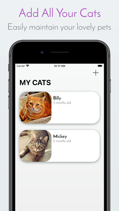 Kitty App - Care my Cat screenshot 3