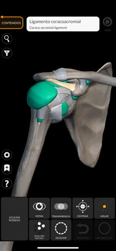 Captura 5 Anatomía - Atlas 3D iphone