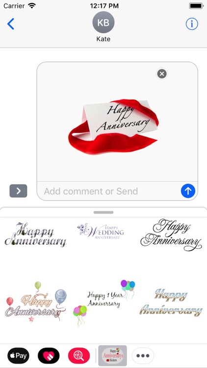Happy Anniversary Sticker 2018 screenshot-4
