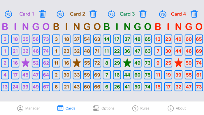 Bingo Manager