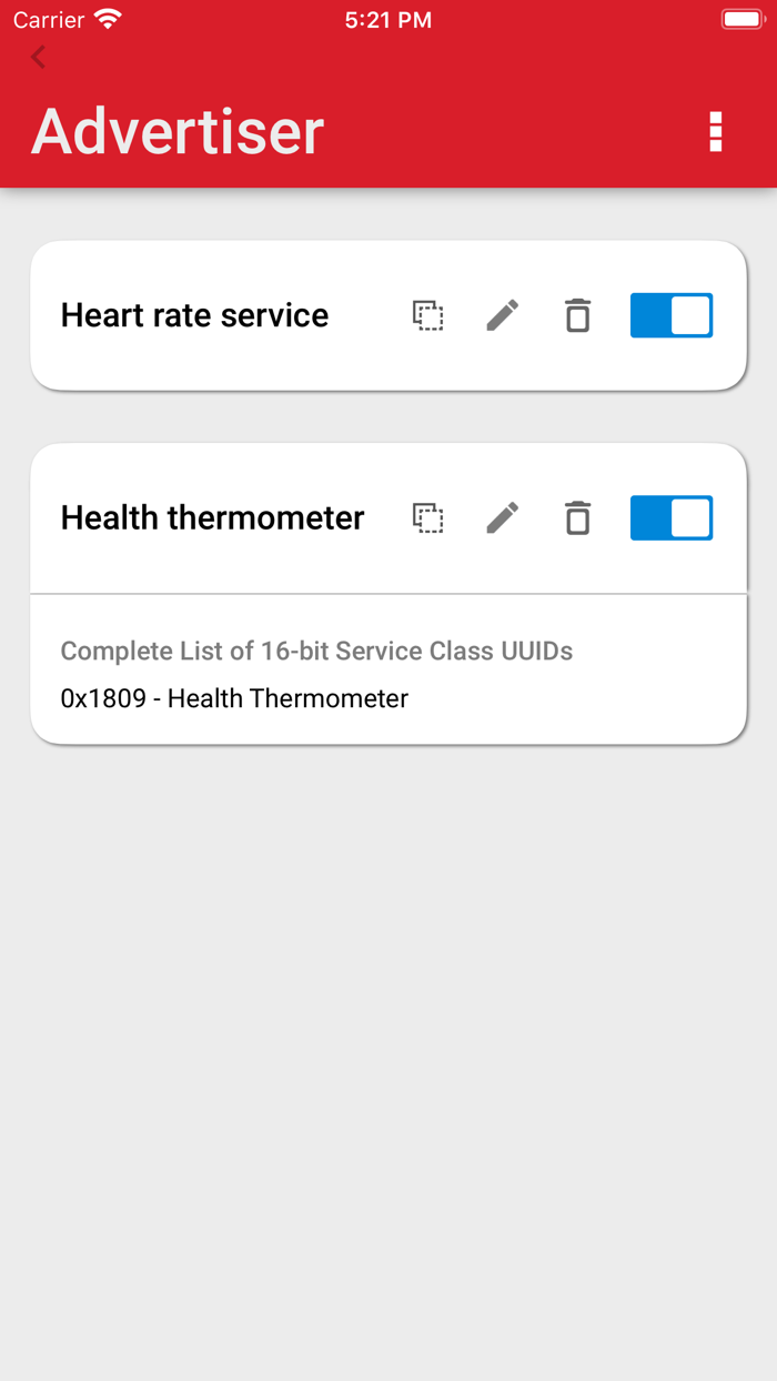 EFR Connect BLE Mobile App