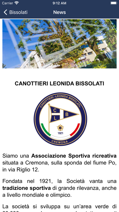 Canottieri Leonida Bissolati screenshot 2