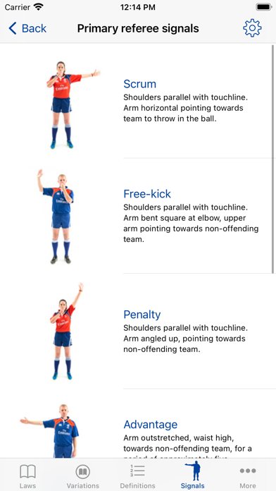 World Rugby Laws of Rugby screenshot 3