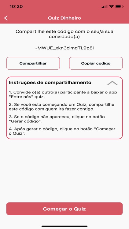 Entre Nós - Quiz para casais by Tatiana Perez