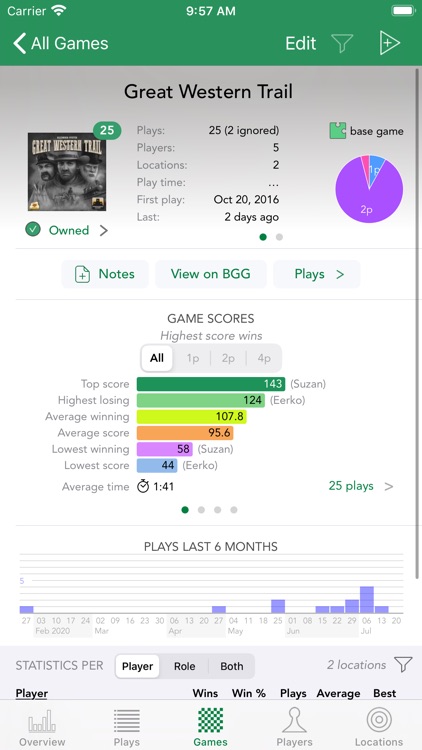 Board Game Stats screenshot-3