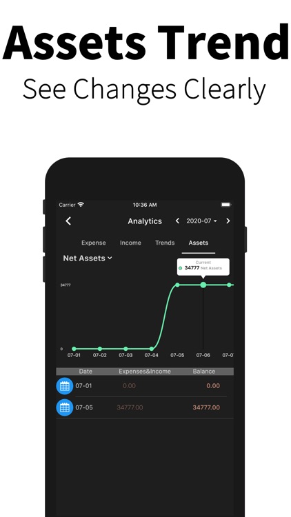 DarkBook:Lite Spending Tracker screenshot-7