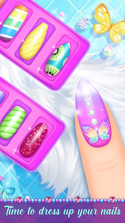 Nail Salon Fashion Girls Game screenshot-3