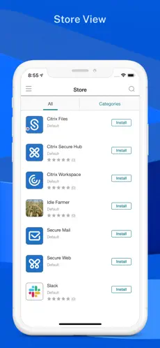 Captura 4 Citrix Secure Hub iphone
