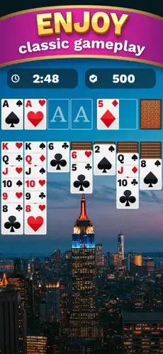 Captura de Pantalla 3 One Solitaire Cube iphone