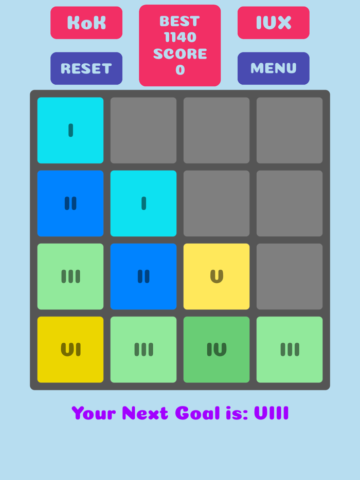 KoK 经典数字益智小游戏