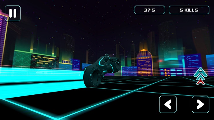 Neon Race - Light Bike Race screenshot-6