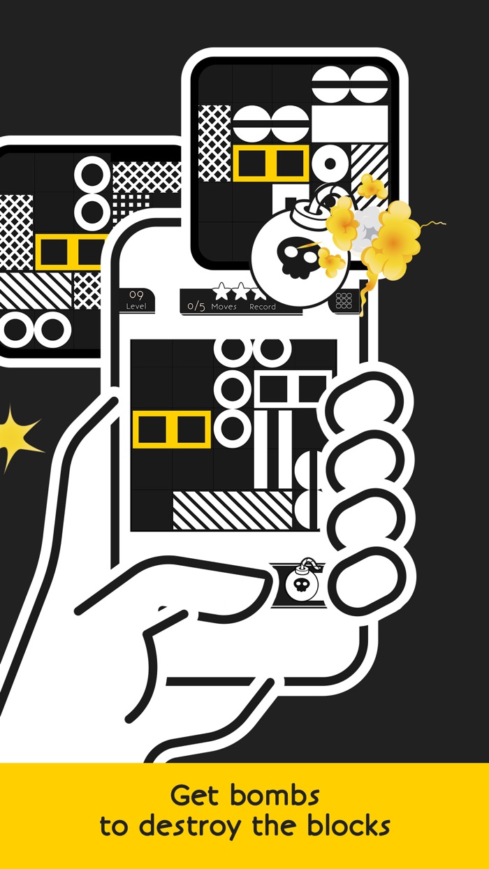 Block and White Unblock Puzzle