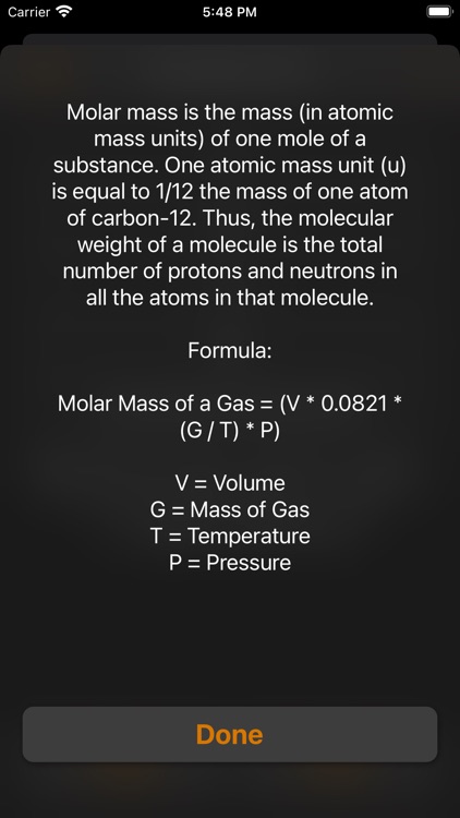 Chemistry Calculator screenshot-9
