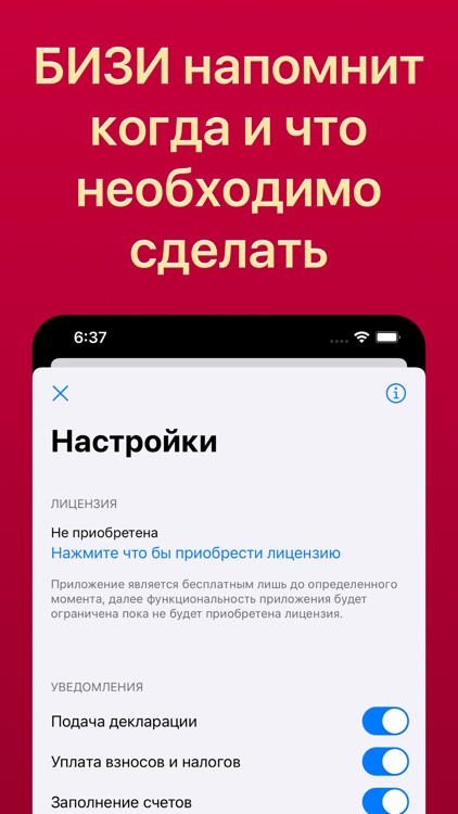 Бизи: Бизнес кошелек для ИП screenshot-3