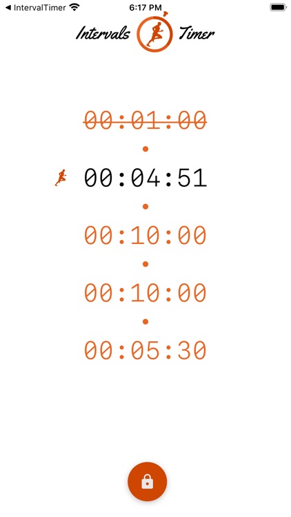 Timer with intervals