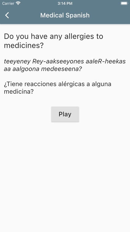 Spanish Medical Phrases screenshot-9