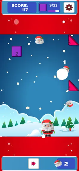 Game screenshot Brick Breaker Santa hack