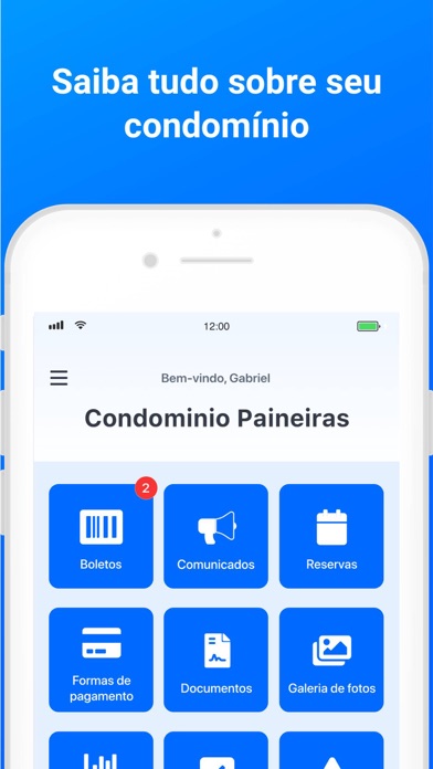 How to cancel & delete Condomínio | Área do condômino from iphone & ipad 1