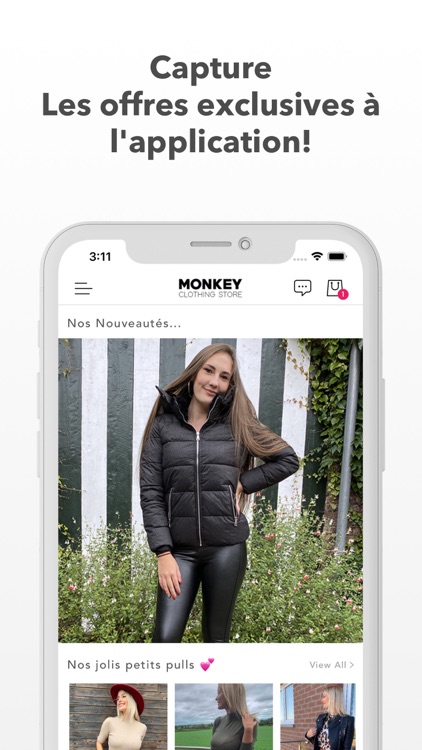 Monkey clothing store