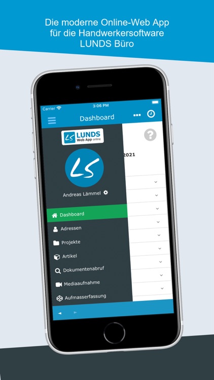 LUNDS Web App