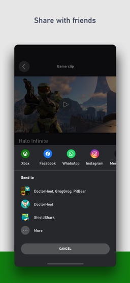 Xbox app screenshot