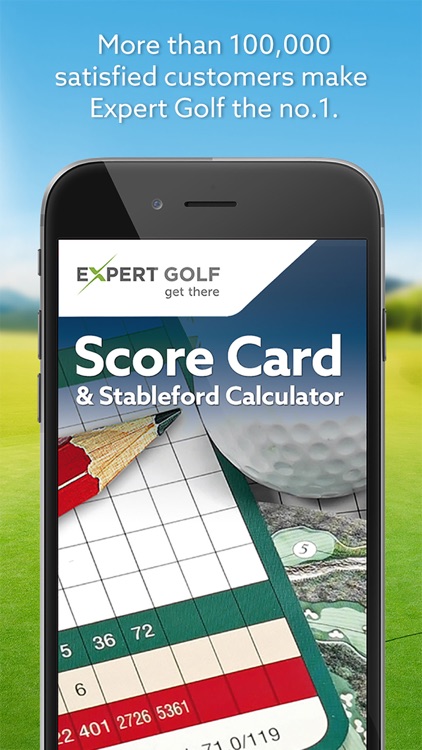 Expert Golf – Score Card