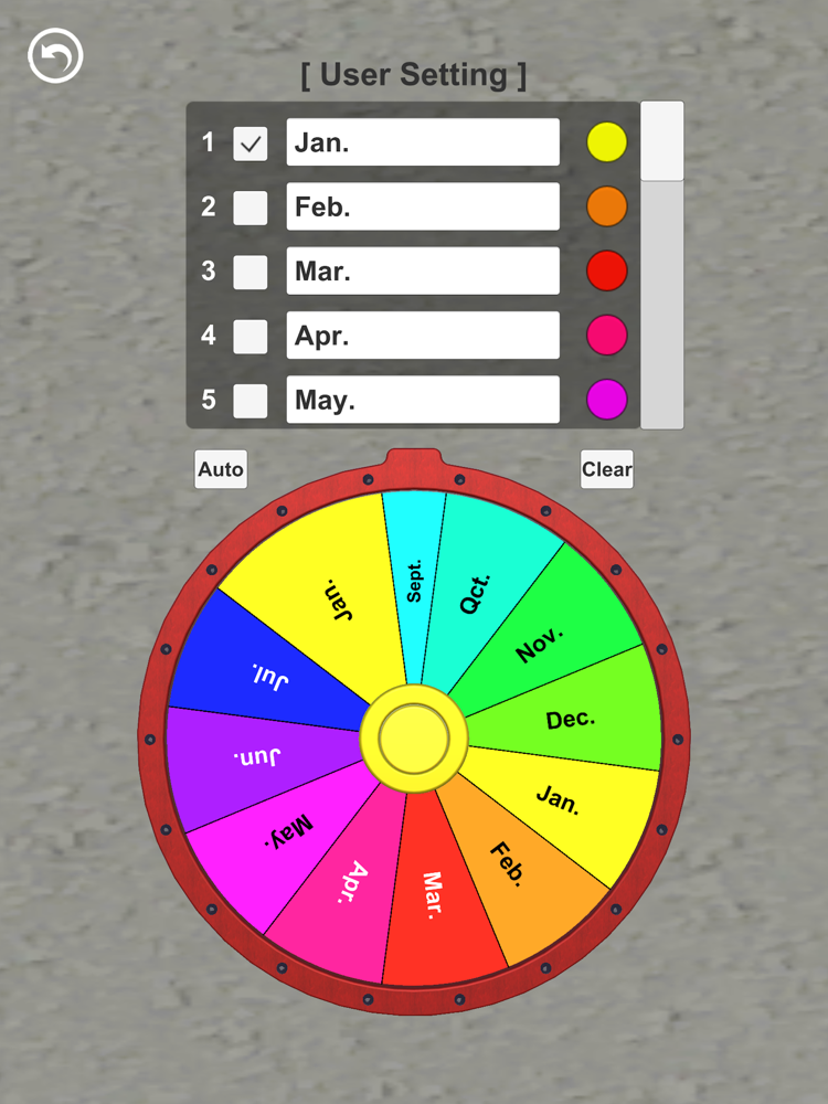 Spin the wheel 3D App for iPhone - Free Download Spin the