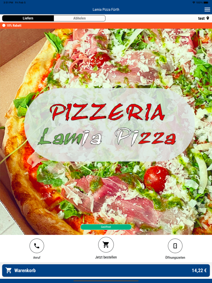 Lamia Pizza Fürth