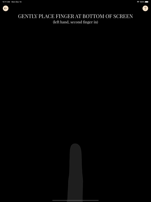 iPad Image of The Ring Size App™ by Hitched