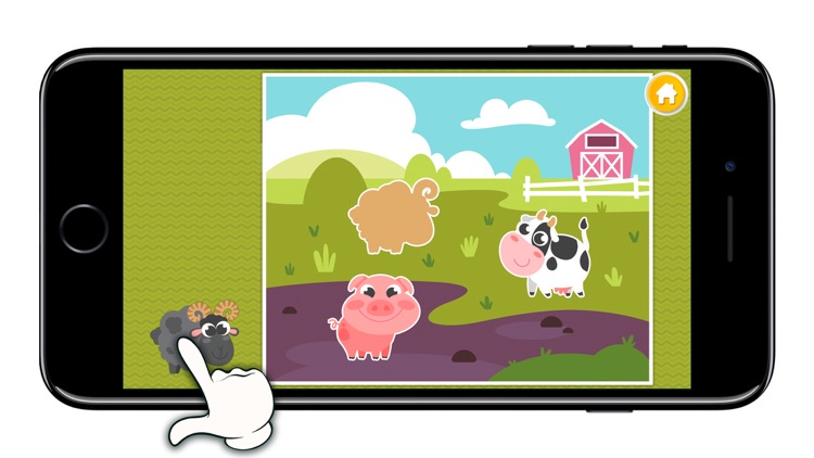 KidsDi: Farm animals puzzle screenshot-3