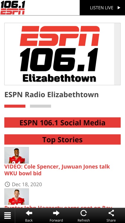 106.1 ESPN Radio E'town