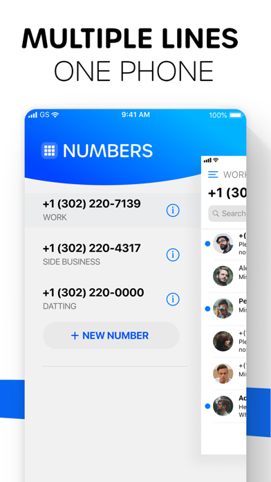 Numbers: Second Phone Number screenshot 3
