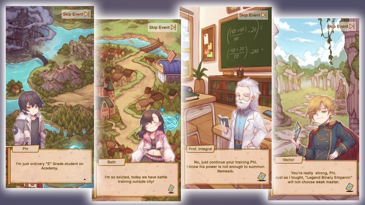 Tales of Phi: Math land Battle