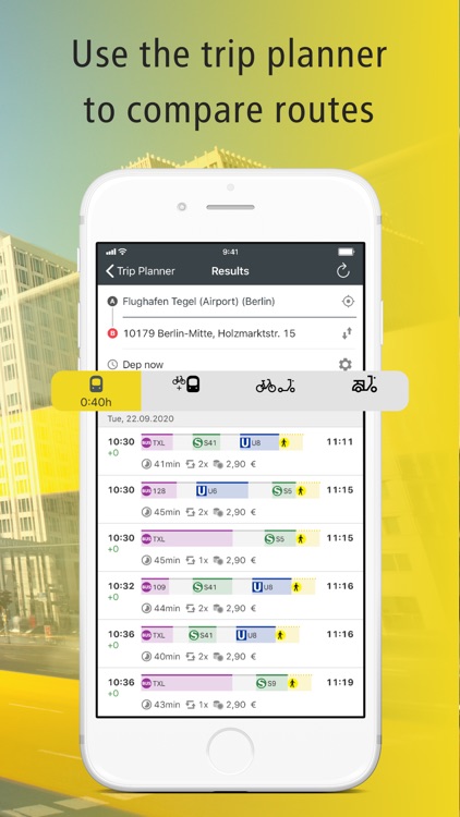 BVG Fahrinfo: Route Planner screenshot-5