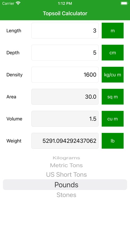 Topsoil Calculator Pro screenshot-6