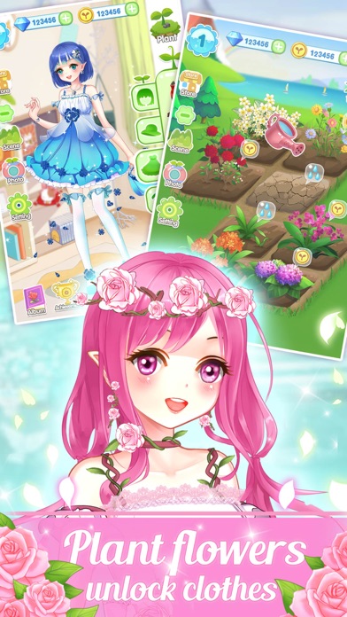 Princess Garden Dressup screenshot 2