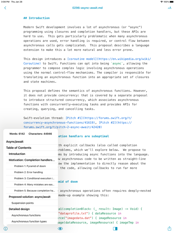 One Markdown screenshot 2