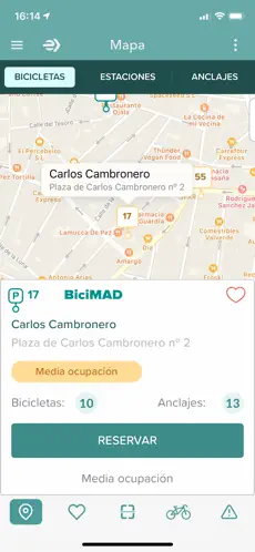 Captura de Pantalla 4 BiciMAD - EMT Madrid iphone