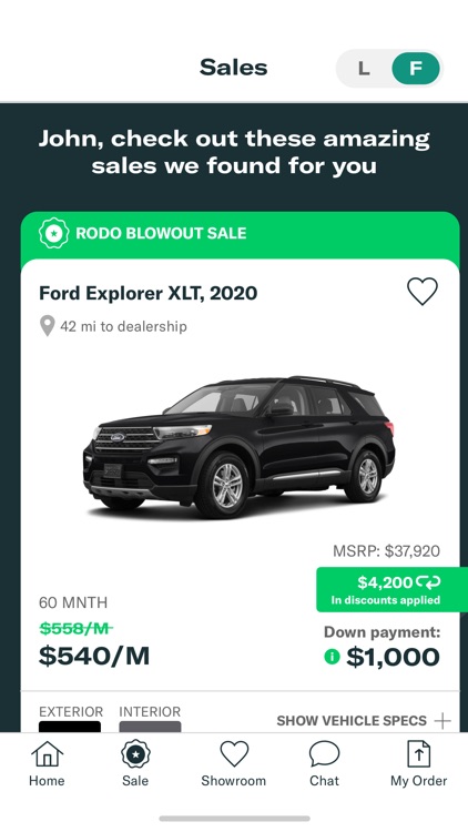 Rodo - Buy/Lease your next car