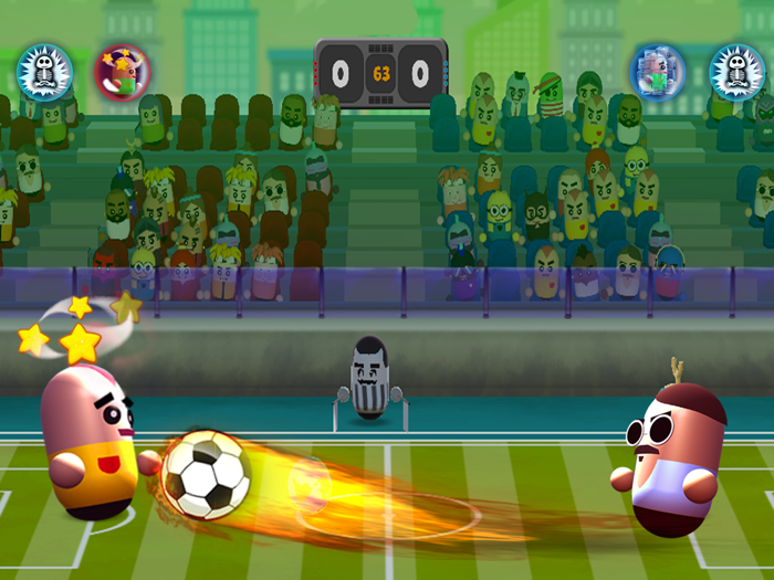2 Player Head Soccer