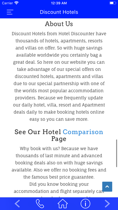 Discount Hotels - Cheap Deals screenshot 3