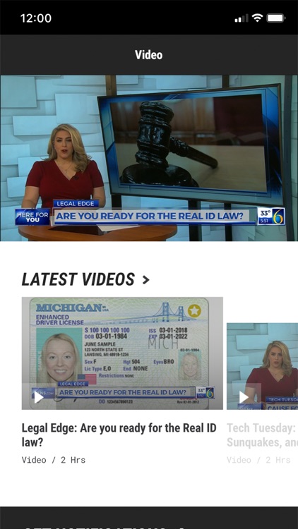 WLNS TV 6 Lansing - Jackson screenshot-2