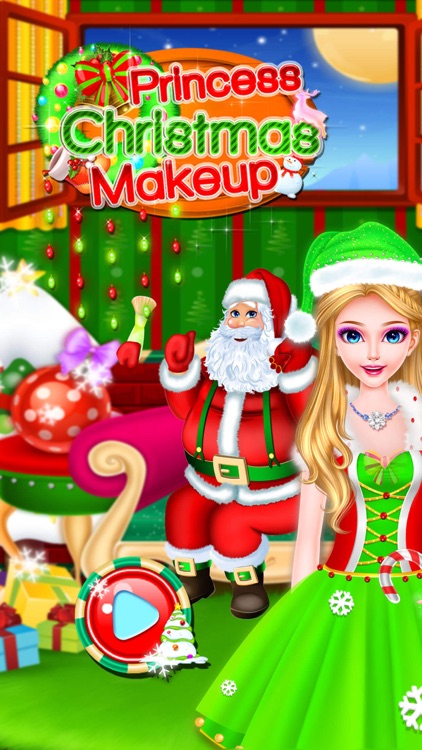 Princess Christmas Makeup